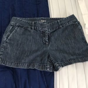 Women’s loft size 6 jean shorts